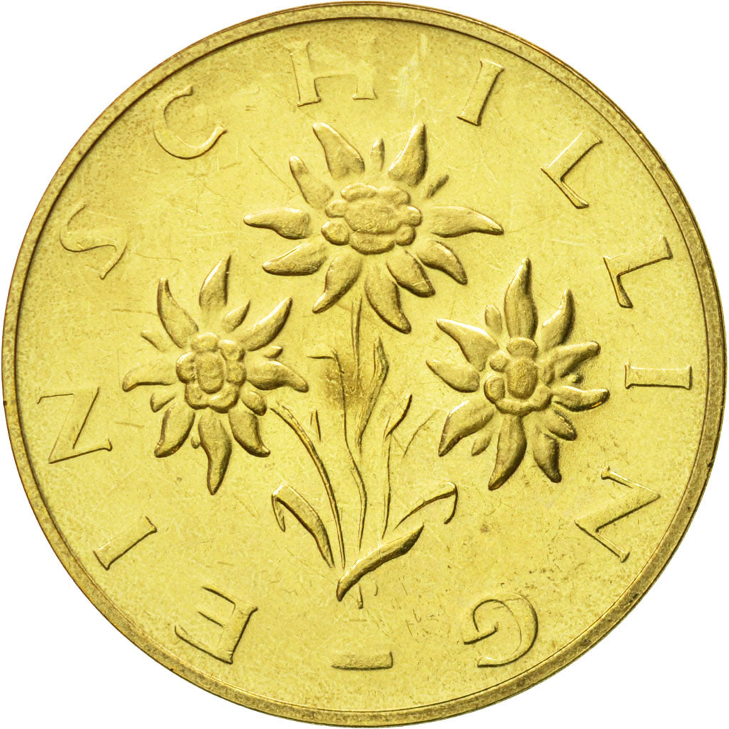 Coin, Austria, Schilling, 1977, MS(63), Aluminum-Bronze, KM:2886
