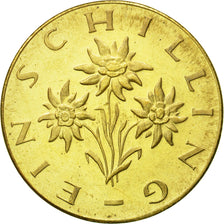 Coin, Austria, Schilling, 1965, MS(63), Aluminum-Bronze, KM:2886