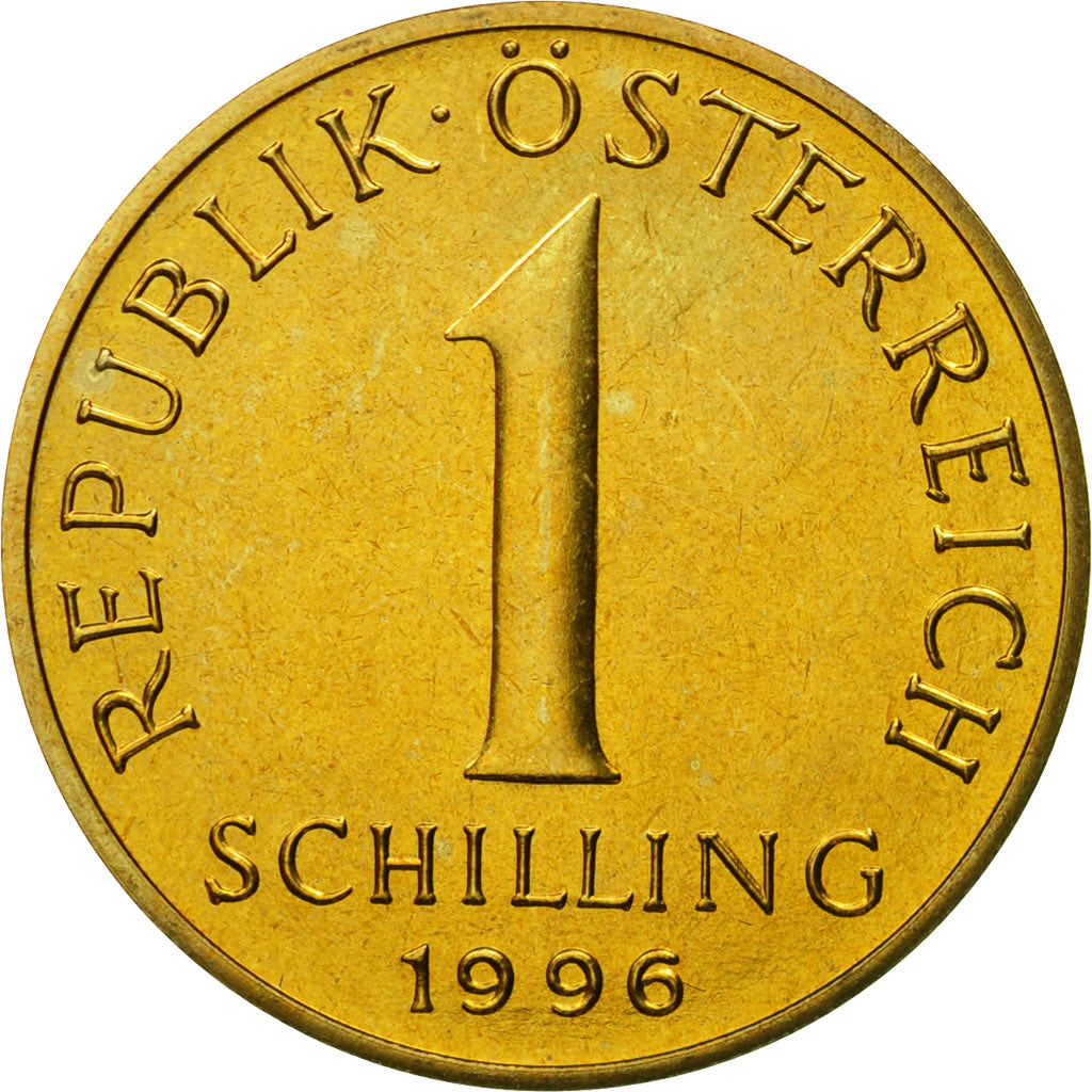 Moneda, Austria, Schilling, 1996, SC, Aluminio - bronce, KM:2886