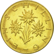 Coin, Austria, Schilling, 1966, MS(63), Aluminum-Bronze, KM:2886