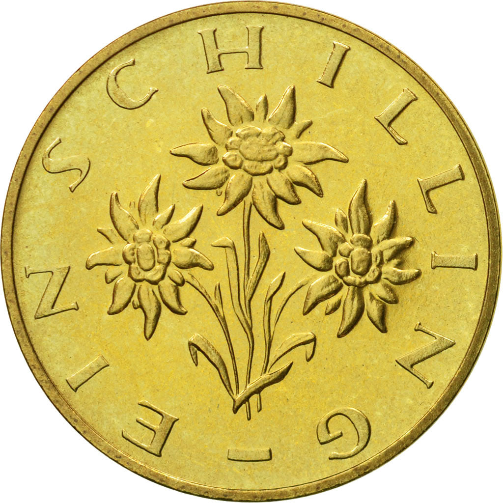 Coin, Austria, Schilling, 1986, MS(63), Aluminum-Bronze, KM:2886