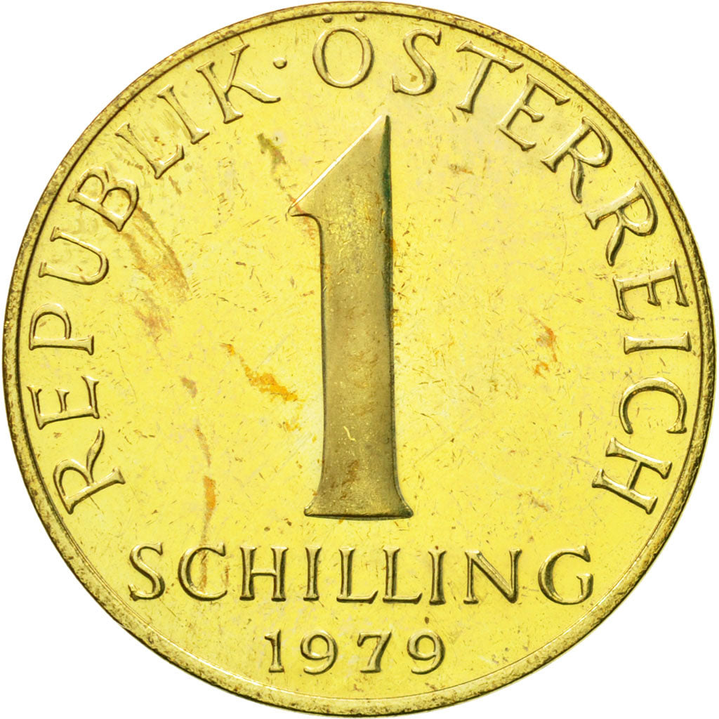 Munten, Oostenrijk, Schilling, 1979, UNC-, Aluminum-Bronze, KM:2886