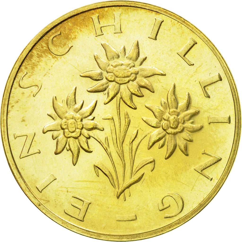 Coin, Austria, Schilling, 1972, MS(63), Aluminum-Bronze, KM:2886