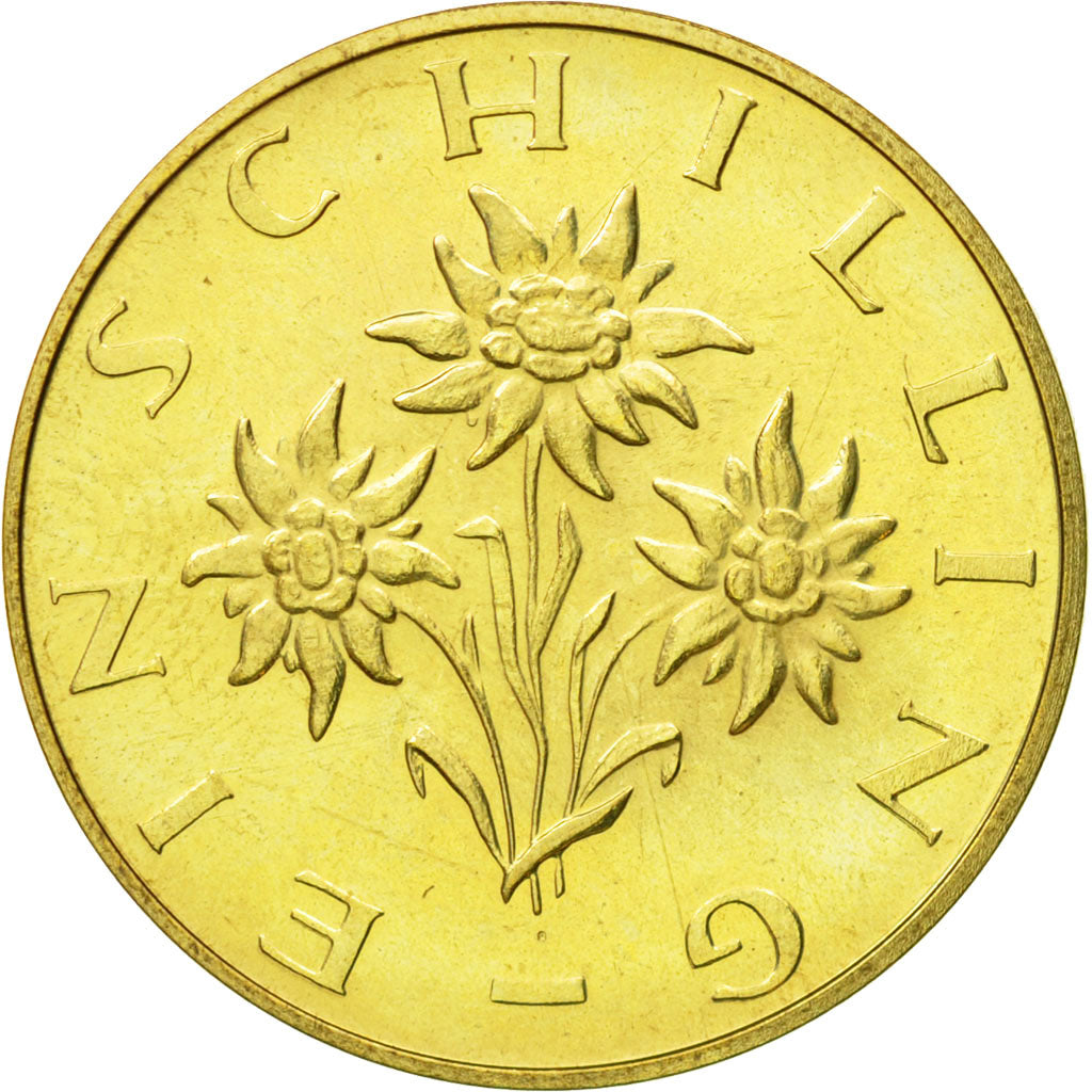 Munten, Oostenrijk, Schilling, 1975, UNC-, Aluminum-Bronze, KM:2886