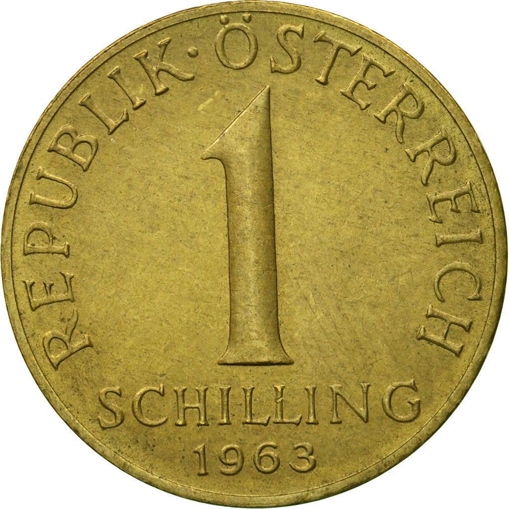 Munten, Oostenrijk, Schilling, 1963, UNC-, Aluminum-Bronze, KM:2886