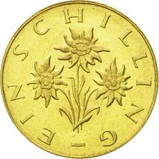 Coin, Austria, Schilling, 1967, MS(63), Aluminum-Bronze, KM:2886