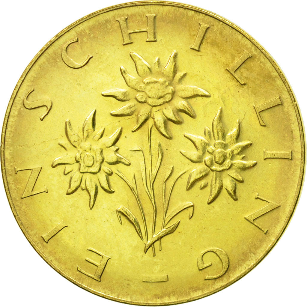 Coin, Austria, Schilling, 1968, MS(63), Aluminum-Bronze, KM:2886