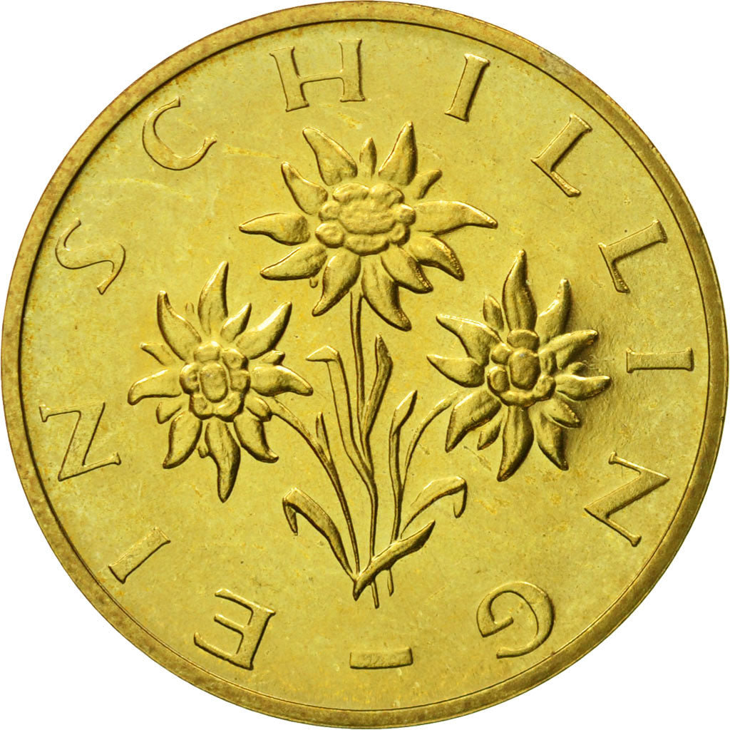 Coin, Austria, Schilling, 1989, MS(63), Aluminum-Bronze, KM:2886