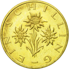Coin, Austria, Schilling, 1969, MS(63), Aluminum-Bronze, KM:2886
