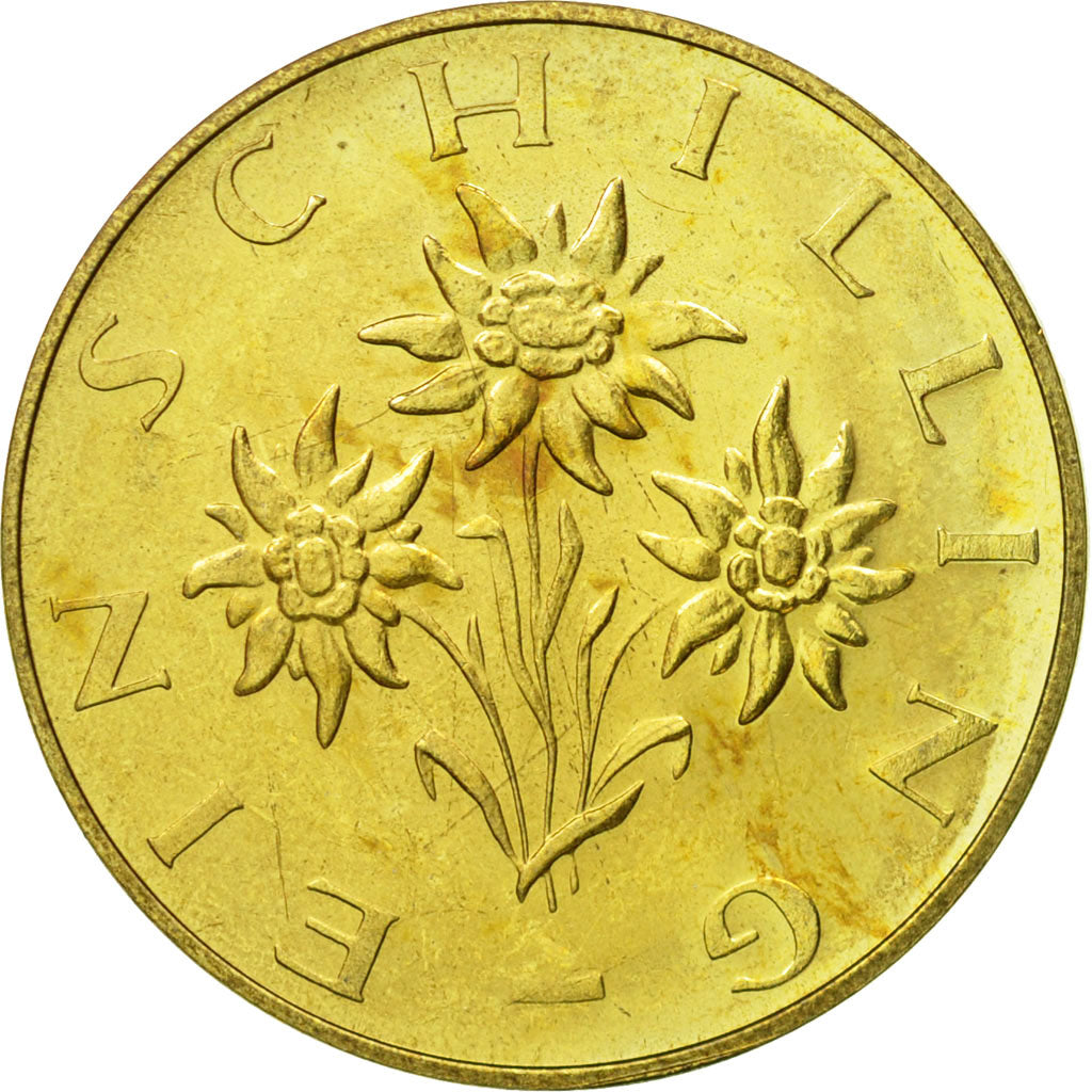 Coin, Austria, Schilling, 1976, MS(63), Aluminum-Bronze, KM:2886