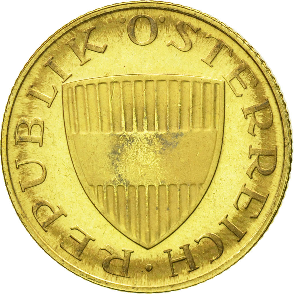 Coin, Austria, 50 Groschen, 1966, MS(63), Aluminum-Bronze, KM:2885