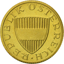 Coin, Austria, 50 Groschen, 1988, MS(63), Aluminum-Bronze, KM:2885