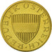 Coin, Austria, 50 Groschen, 1988, MS(63), Aluminum-Bronze, KM:2885