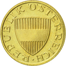 Coin, Austria, 50 Groschen, 1984, MS(63), Aluminum-Bronze, KM:2885