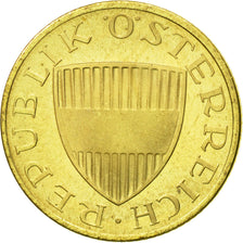 Coin, Austria, 50 Groschen, 1967, MS(63), Aluminum-Bronze, KM:2885