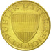 Coin, Austria, 50 Groschen, 1968, MS(63), Aluminum-Bronze, KM:2885