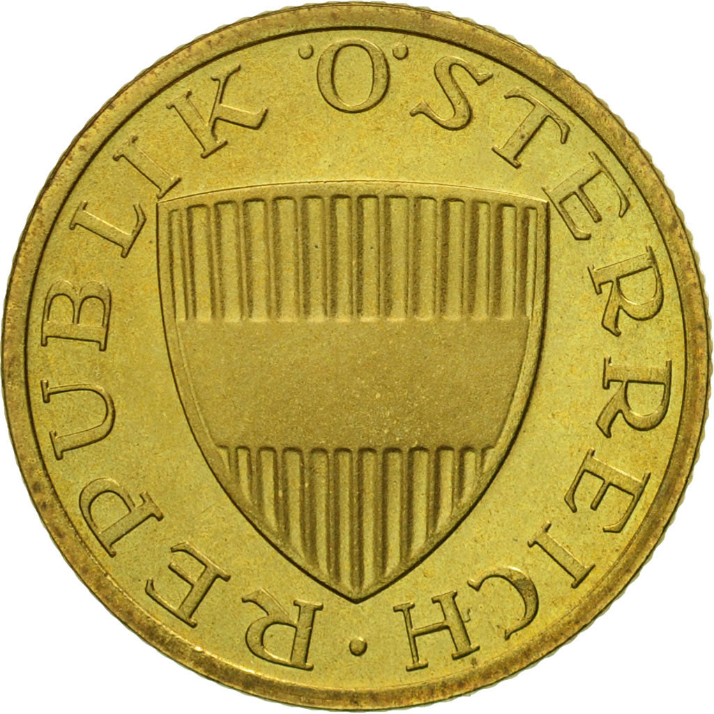 Coin, Austria, 50 Groschen, 1983, MS(63), Aluminum-Bronze, KM:2885