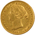 AUSTRALIA, Sovereign, 1861, Sydney, KM #4, EF(40-45), Gold, 7.97