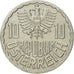 Münze, Österreich, 10 Groschen, 1993, Vienna, UNZ, Aluminium, KM:2878