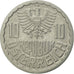Coin, Austria, 10 Groschen, 1988, Vienna, MS(63), Aluminum, KM:2878