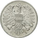 Coin, Austria, 2 Groschen, 1954, MS(63), Aluminum, KM:2876