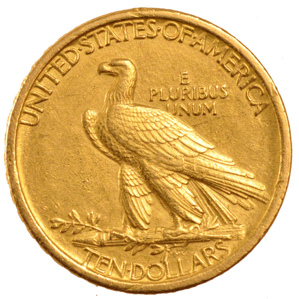 UNITED STATES, Indian Head, $10, Eagle, 1907, U.S. Mint, KM #125, AU(55-58),...