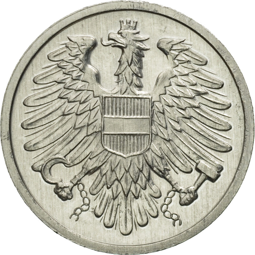 Coin, Austria, 2 Groschen, 1988, MS(63), Aluminum, KM:2876