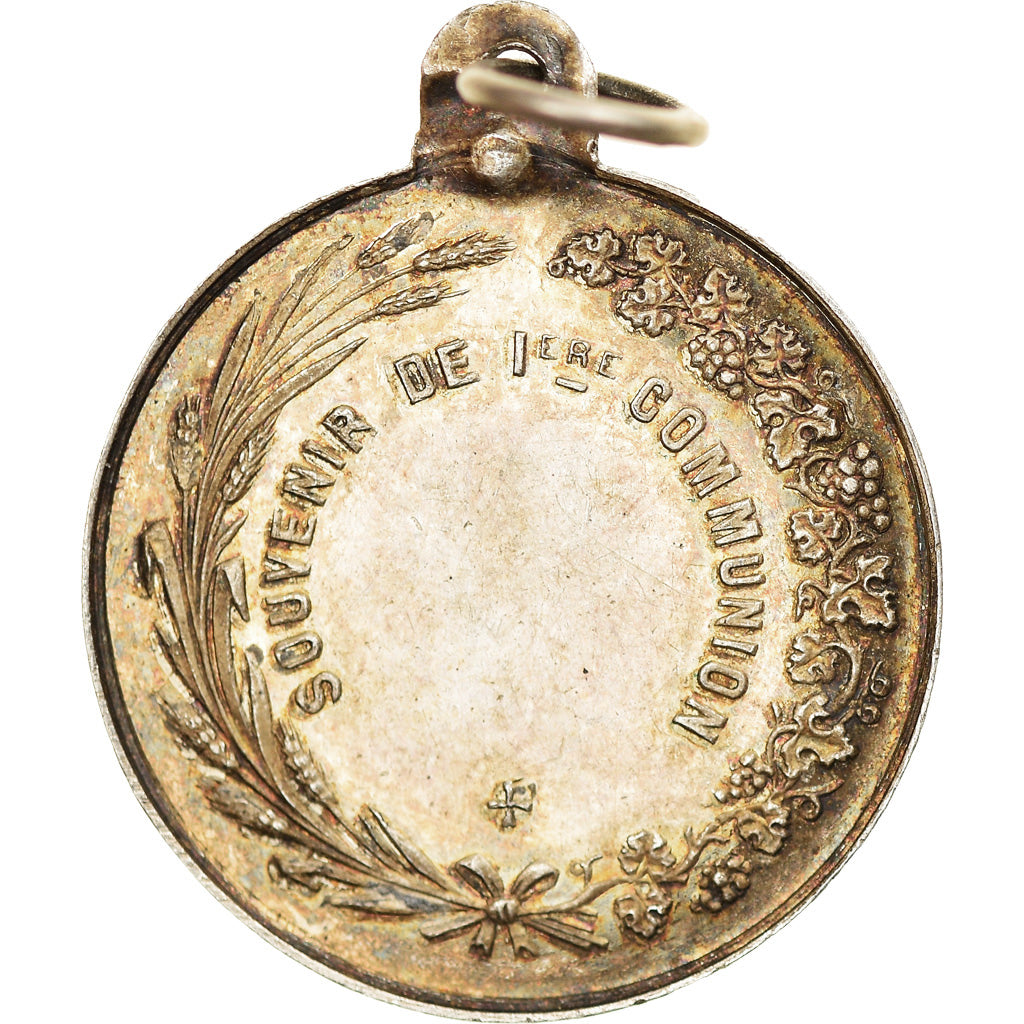 France, Medal, Souvenir de 1ère Communion, Religions & beliefs, EF(40-45)