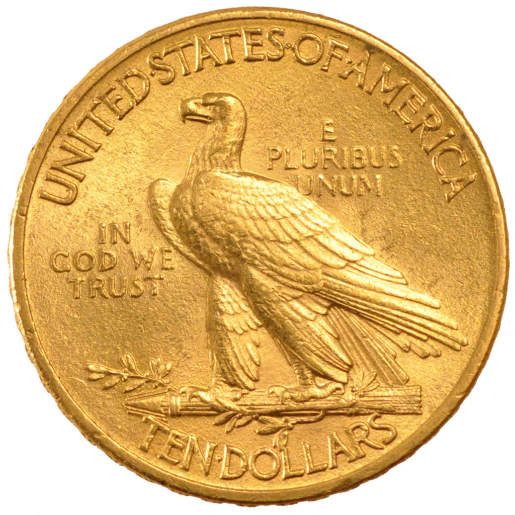 UNITED STATES, Indian Head, $10, Eagle, 1910, U.S. Mint, KM #130, MS(60-62),...