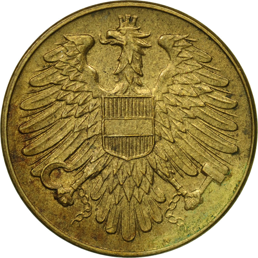 Coin, Austria, 20 Groschen, 1951, AU(55-58), Aluminum-Bronze, KM:2877