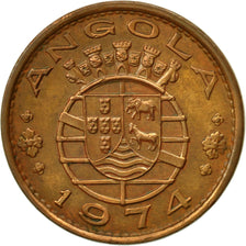 Munten, Angola, Escudo, 1974, ZF, Bronze, KM:76