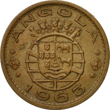 Moneda, Angola, Escudo, 1965, MBC, Bronce, KM:76