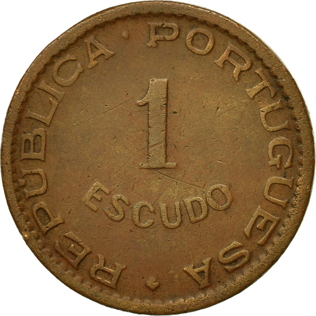 Coin, Angola, Escudo, 1956, EF(40-45), Bronze, KM:76