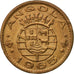 Moneda, Angola, Escudo, 1965, MBC, Bronce, KM:76