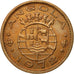 Coin, Angola, Escudo, 1972, EF(40-45), Bronze, KM:76