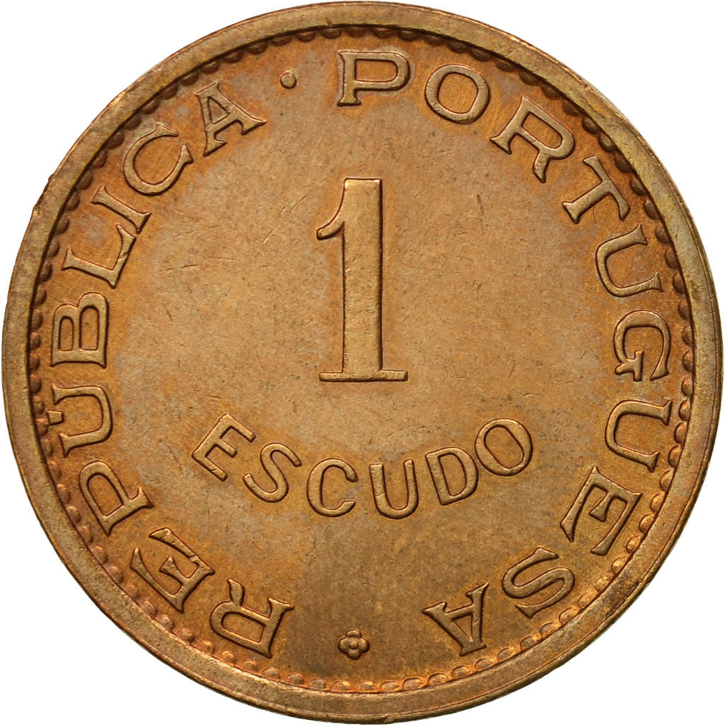Coin, Angola, Escudo, 1972, EF(40-45), Bronze, KM:76