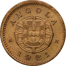 Coin, Angola, Centavo, 1921, EF(40-45), Bronze, KM:60