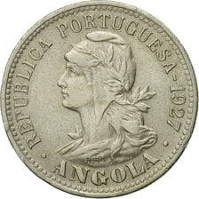 Coin, Angola, 20 Centavos, 4 Macutas, 1927, EF(40-45), Copper-nickel, KM:68