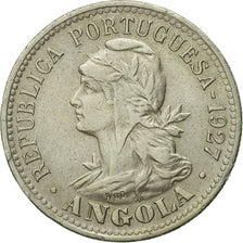 Monnaie, Angola, 20 Centavos, 4 Macutas, 1927, TTB, Copper-nickel, KM:68