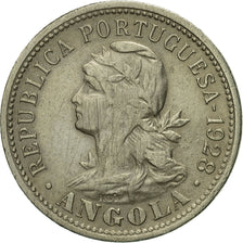 Coin, Angola, 20 Centavos, 4 Macutas, 1928, EF(40-45), Copper-nickel, KM:68