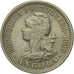 Coin, Angola, 20 Centavos, 4 Macutas, 1928, EF(40-45), Copper-nickel, KM:68