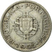 Moneda, Angola, 10 Escudos, 1955, MBC, Plata, KM:73