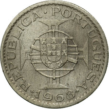 Coin, Angola, 2-1/2 Escudos, 1968, EF(40-45), Copper-nickel, KM:77