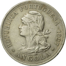 Coin, Angola, 50 Centavos, 1927, EF(40-45), Nickel-Bronze, KM:69