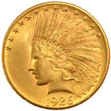 UNITED STATES, Indian Head, $10, Eagle, 1926, U.S. Mint, KM #130, AU(55-58),...