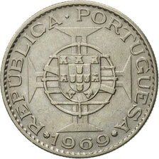Coin, Angola, 10 Escudos, 1969, EF(40-45), Copper-nickel, KM:79