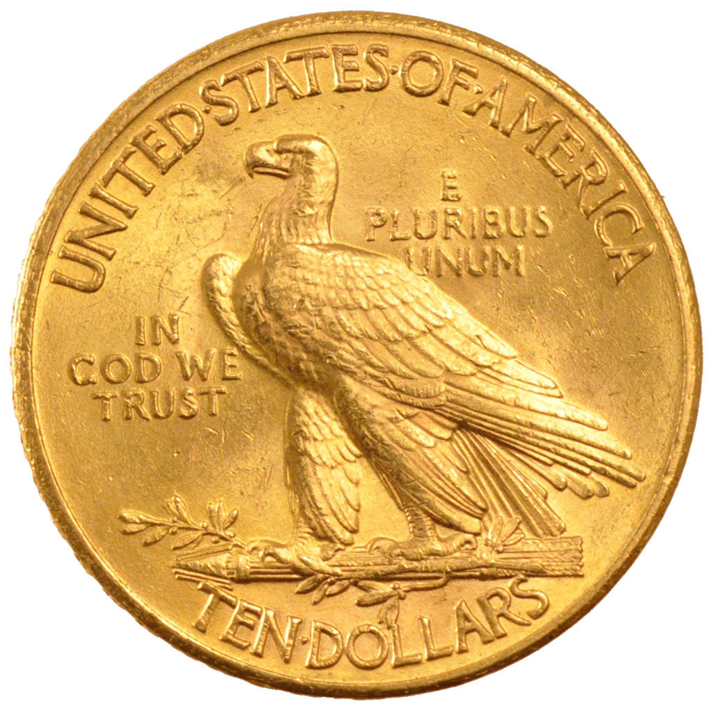 Coin, United States, Indian Head, $10, Eagle, 1926, U.S. Mint, Philadelphia