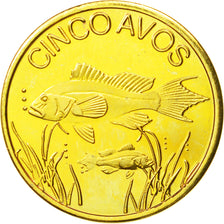 Coin, CABINDA, 5 Avos, 2009, MS(63), Brass, KM:27