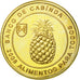 Coin, CABINDA, 10 Centavos, 2008, MS(63), Brass plated steel, KM:17