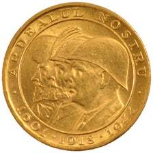Romania, Mihai I, 20 Lei, 1944, Bucarest, SPL, Oro, KM:M13
